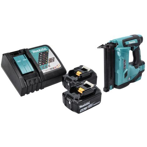 Makita DBN 500 RM Akku Stauchkopfnagler 18 V 15 50 Mm 2x Akku 4 0 Ah