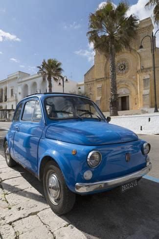 Old Fiat In Santa Cesarea Terme Puglia Italy Europe Photographic