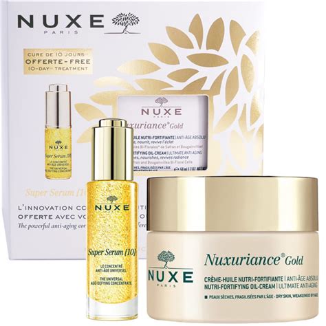 Nuxe Nuxuriance Gold Creme Huile Nutri Fortifiante Ml Super Serum