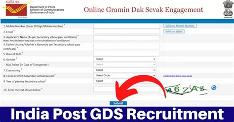 India Post GDS Recruitment 2023 For 12828 Posts Apply Online