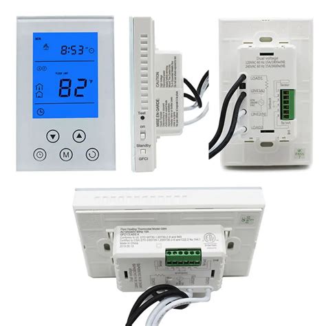 Programmable Energy Saving Thermostat Underfloor Heating Thermostat