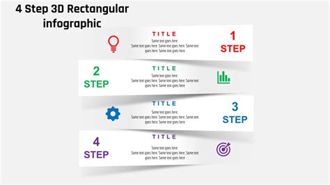 Powerpoint Step D Rectangular Infographic Powerup With Powerpoint