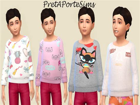 Sweaters By Pretaportesims By Pretaportesims Simsday