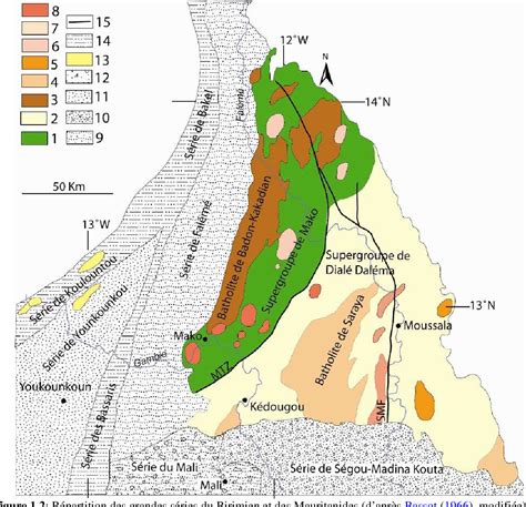 Figure 3 from Tectonique et minéralisations aurifères dans les