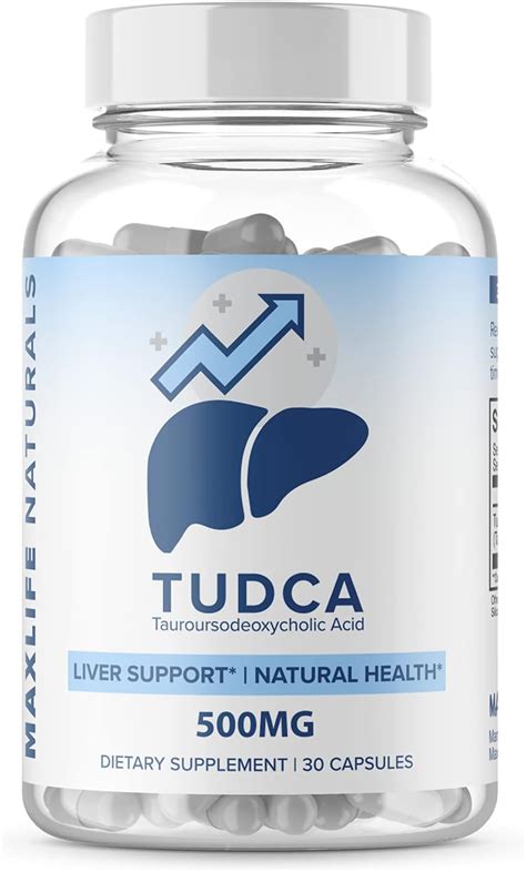 Buy Tudca Liver Support Supplement - Tudca 500mg 30 Servings - Liver ...