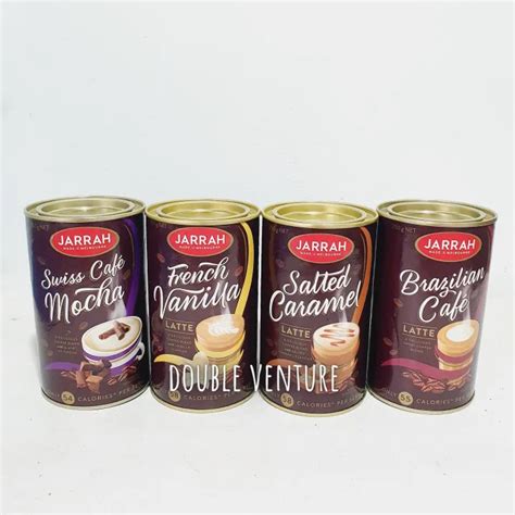 Jarrah Instant Coffee 250g Swiss Cafe Mocha Salted Caramel Brazilian