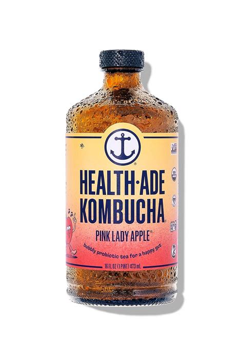 Health Ade Kombucha Tea Organic Drink Fermented Tea With Living Probiotics