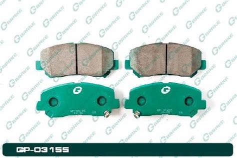 Купить Колодки G-brake GP-03155 в Благовещенске по цене: 2 365 ...