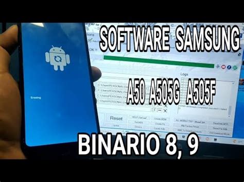 Software Samsung Galaxy A50 A505g A505f Binario 8 9 Android 11