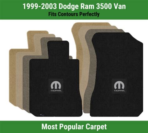 Lloyd Ultimat Front Carpet Mats For Dodge Ram Van W Black M