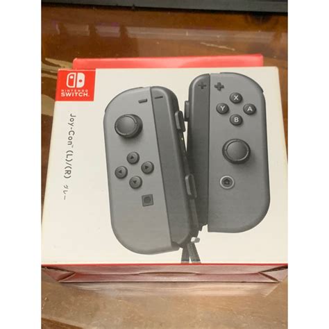 任天堂 Nintendo Switch Ns 原廠joy Con 控制器 灰黑配色 蝦皮購物