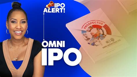 Ipo Alert Omni Industries Limited Youtube