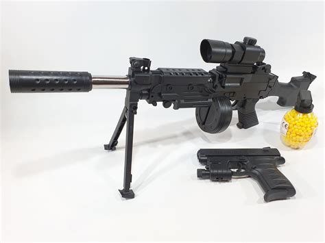 AK 12 Karabin Maszynowy Na Kulki 6mm Replika Air Soft Gun TomDorix