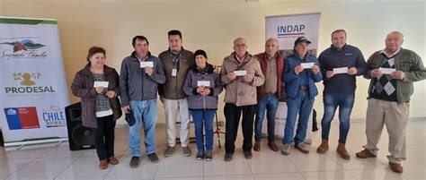 INDAP Maule entregó incentivos del Fondo de Operación Anual a usuarios