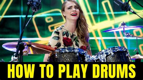 Drums How To Play Drums Your Very First Drum Lesson Music