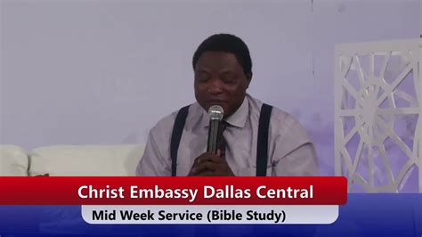 Christ Embassy Dallas Central Live Stream YouTube