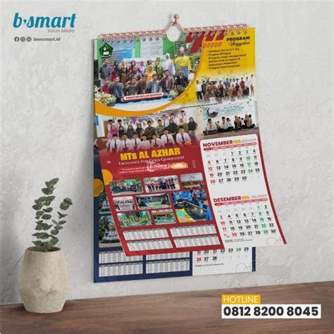 Cetak Kalender Dinding 2024 Custom Di Sidoarjo Tribun JualBeli