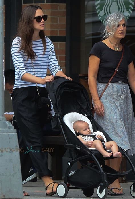 Actress Keira Knightley Steps Out With Daughter Edie Growing Your Baby