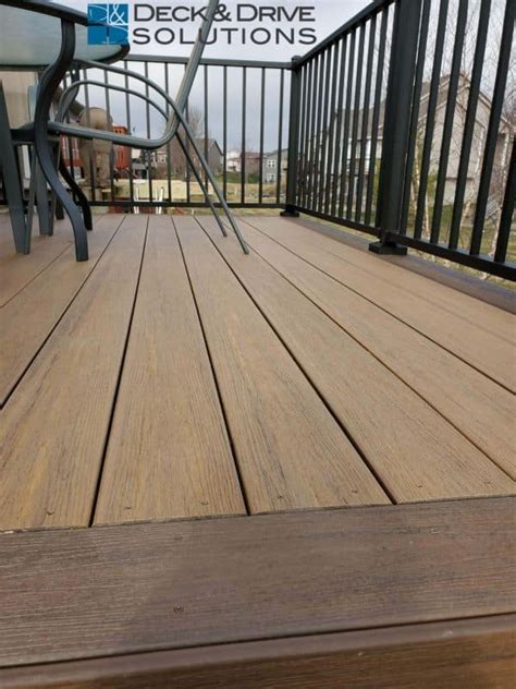 Timbertech Reserve Antique Leather And Dark Roast Deck And Drive