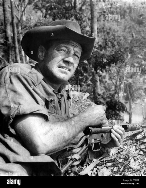 William Holden En El Plat De La Pel Cula El Puente Sobre El R O