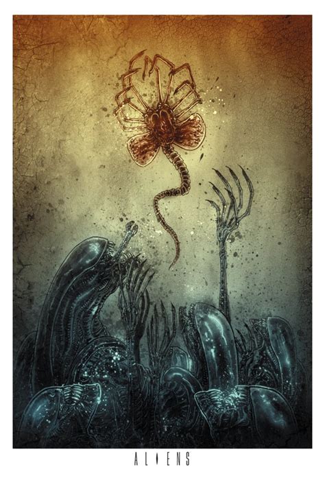 Aliens Official Print 78squid