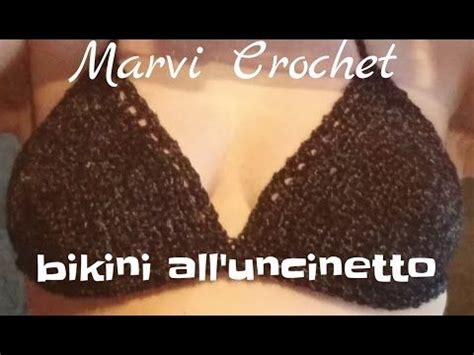 Tutorial Bikini All Uncinetto Crochet Bikini Top YouTube Modello