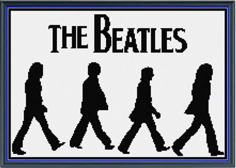 The Beatles Silhouette - Etsy