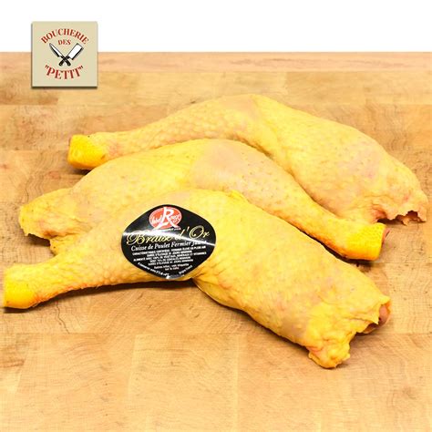 Cuisse De Poulet Fermier Label Rouge Lot De Deux La Boucherie Des