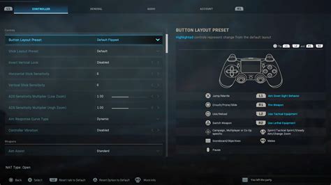 Best Modern Warfare Controller Settings Cod Mw Best Sensitivity Hot