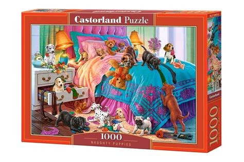 Comprar Puzzle Castorland Cachorros Traviesos De Piezas