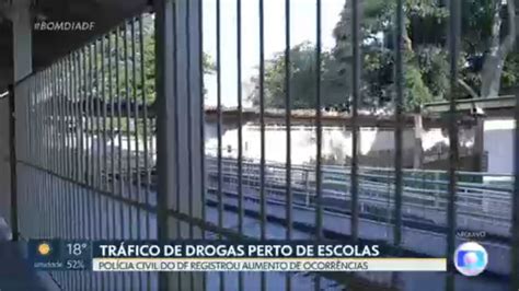 V Deo Ocorr Ncias De Tr Fico De Drogas Perto De Escolas Aumentam No Df