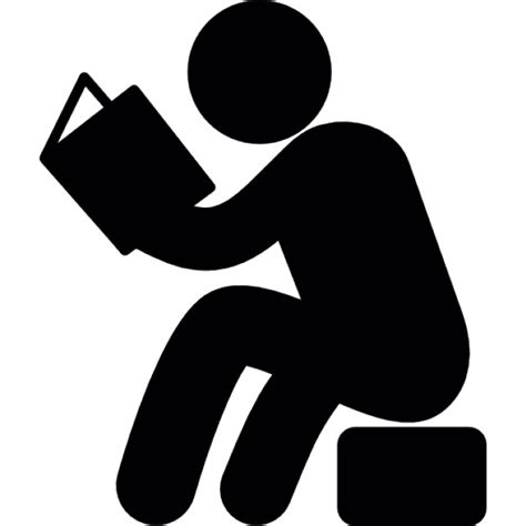 Person Reading Icon #260340 - Free Icons Library