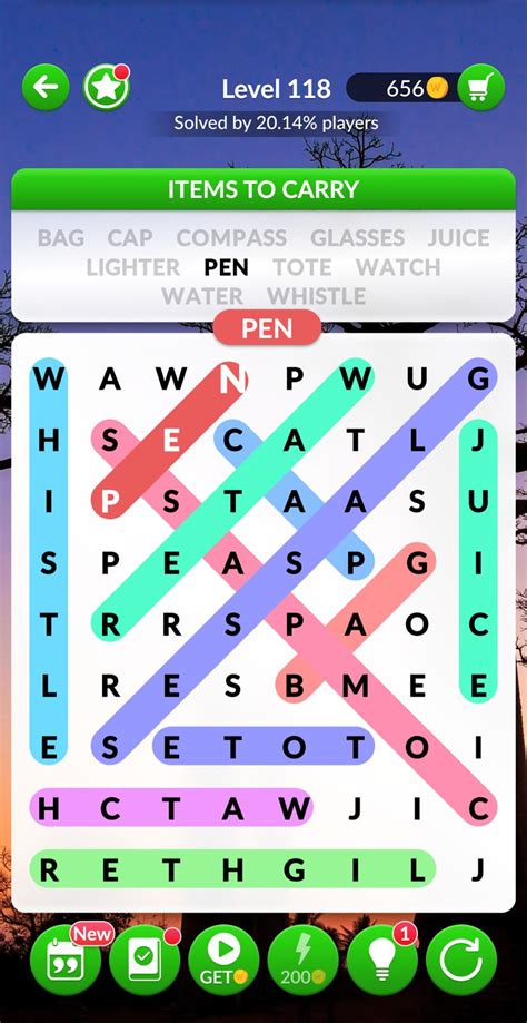 Word Search Explorer Level Items To Carry Answers Qunb