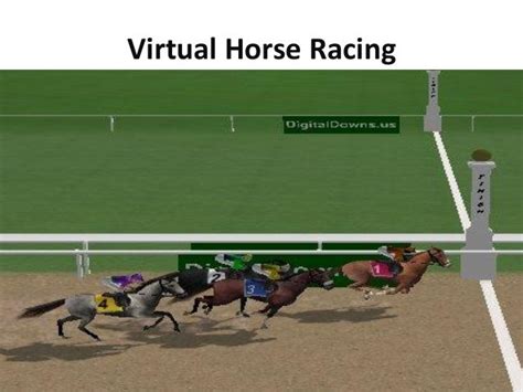 Virtual horse racing games