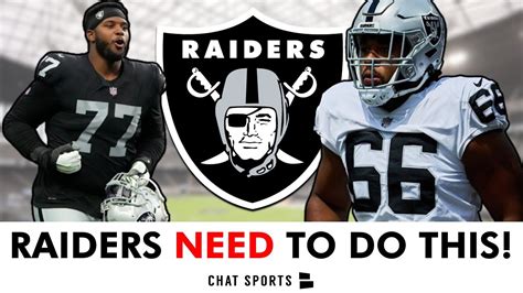 Las Vegas Raiders Should Move Dylan Parham Or Thayer Munford To RG