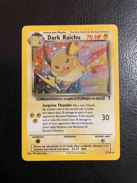 Legendary Collection Dark Raichu Holo Ab Kaufen Auf Ricardo