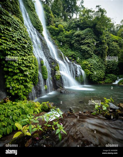 Banyumala Twin Waterfalls Wanagiri Buleleng Bali Indonesia