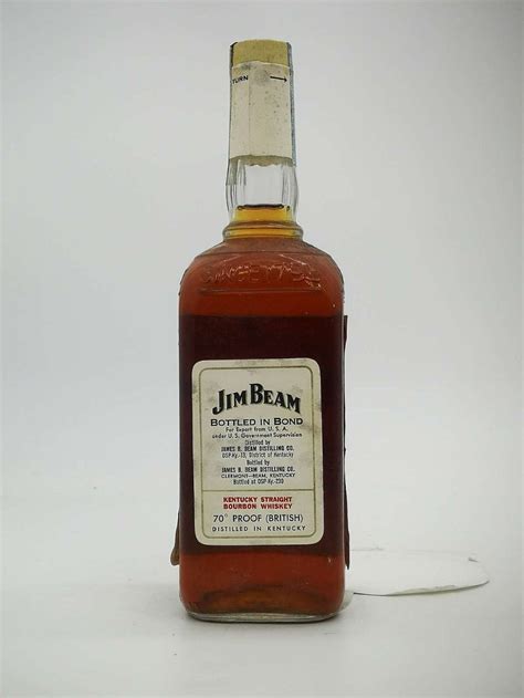 Jim Beam Sour Mash Kentucky Straight Bourbon Whiskey Older Bottling Whiskey Bidders Irish