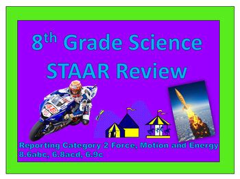 Th Science Staar Review Updated Reporting Category Force Motion