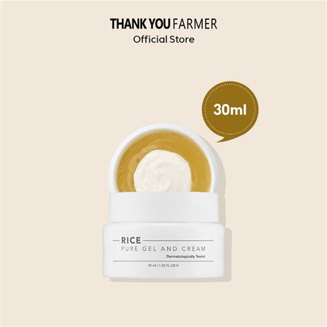 Thank You Farmer Mini Size Rice Pure Gel And Cream Ml Shopee