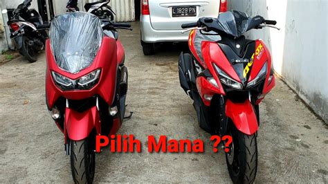 Perbandingan Yamaha N Max 155 Vs Aerox 155 Youtube