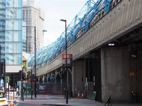 Mappa Della Metropolitana Di Londra Sotterranea Fotografia Editoriale