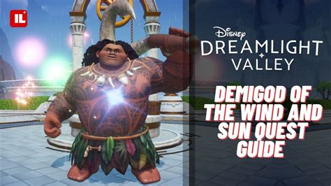 Demigod Of The Wind And Sun Quest Guide In Disney Dreamlight Valley