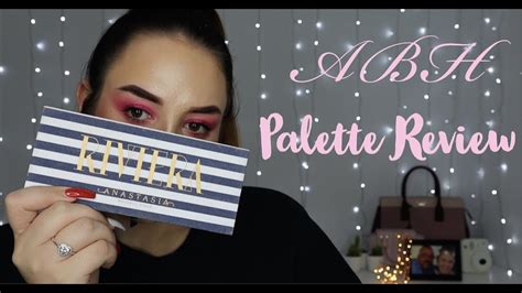 Testing Makeup ~ Abh Riviera Palette Review And Eyeshadow Look Youtube