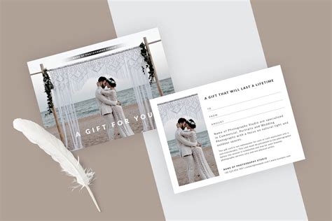 Photography Gift Certificate Template (429100) | Flyers | Design Bundles