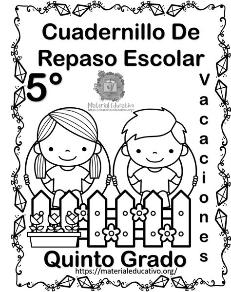 Cuadernillo De Repaso Quinto Grado Contestado Image To U