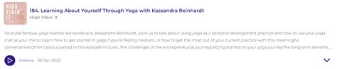 About | Yoga with Kassandra