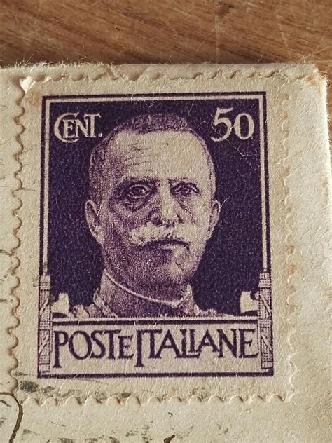 Francobollo Poste Italiane Cent Regno Vittorio Emanuele Serie