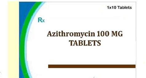 Azithromycin 100 Mg Tablets At Best Price In Ankleshwar Niksan Healthcare