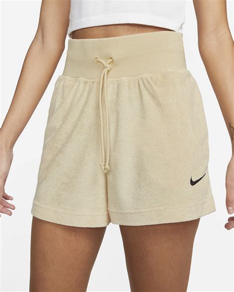 Damskie Spodenki Z Tkaniny Frotte Nike Sportswear Nike Pl